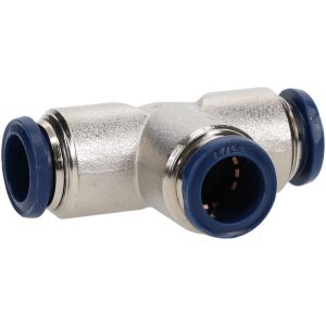 PRO-SOURCE Push-to-Connect Tube x Tube Fitting: Union Tee, 1/2" OD 2556001265PRO