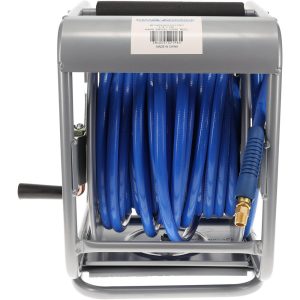 PRO-SOURCE Hose Reel with Hose: 3/8" ID Hose x 100', Manual 2840031021PRO