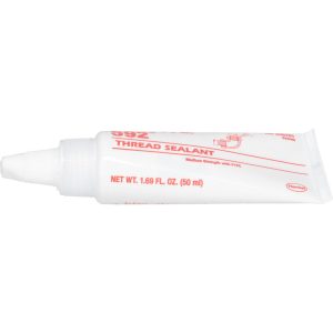 LOCTITE Threadlocker: White, Paste, 50 mL, Tube 209761