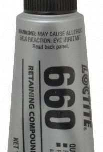 LOCTITE Retaining Compound: 50 mL Tube, Silver, Paste 135527