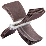 MERIT ABRASIVES 60 Grit, Coated, Aluminum Oxide Bore Polisher 08834154109