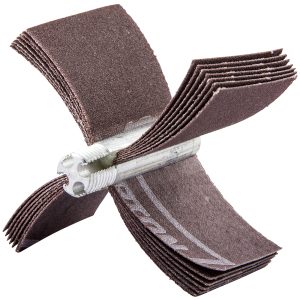 MERIT ABRASIVES 60 Grit, Coated, Aluminum Oxide Bore Polisher 08834154109
