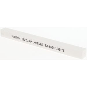 NORTON 220 Grit Aluminum Oxide Square Dressing Stick 61463610103