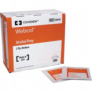 ABILITYONE Antiseptic: Wipe, Packet 6510007863736