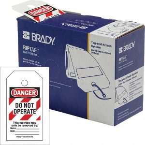 BRADY Do Not Operate Tag: Polyester 150501