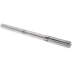 ROCK RIVER TOOL, INC. Chucking Reamer: 0.6140", 9" OAL, 2-1/4" Flute Length, Straight, Straight-Cylindrical, Carbide-Tipped 24006140