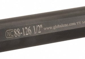 GLOBAL CNC INDUSTRIES Boring Bar Sleeve: 1/2" Bore Dia, 1-1/4" Shank Dia 88126 .500
