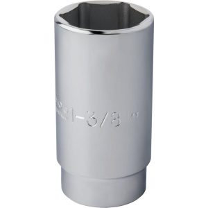 PROTO Deep Hand Socket: 1-3/8" Socket, 6-Point J5344H