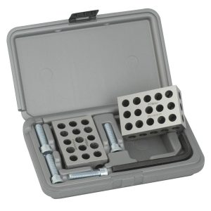 FOWLER Setup Block: 0.0003 Squareness, Hardened Steel, 1-2-3 Block 52-439-032-0