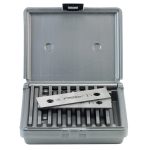 FOWLER 20 Piece, 6 Inch Long x 1/8 Inch Thick, Alloy Steel Thin Parallel Set 52-437-125-0