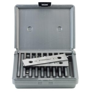 FOWLER 20 Piece, 6 Inch Long x 1/8 Inch Thick, Alloy Steel Thin Parallel Set 52-437-125-0
