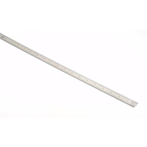 SPI Steel Rule: 36" OAL, 4R Graduation, Flexible, 3/4" OAW 13-953-5