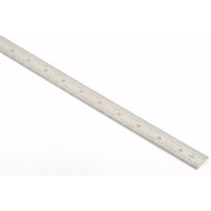 SPI Steel Rule: 36" OAL, 5R Graduation, Flexible, 3/4" OAW 13-954-3