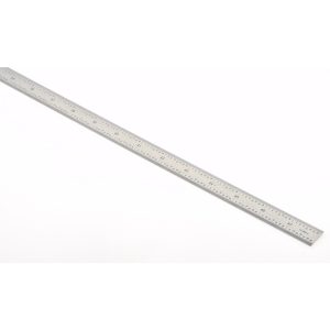 SPI Steel Rule: 48" OAL, 4R Graduation, Flexible, 3/4" OAW 13-960-0