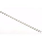 SPI Steel Rule: 48" OAL, Metric Graduation, Flexible, 3/4" OAW 13-964-2