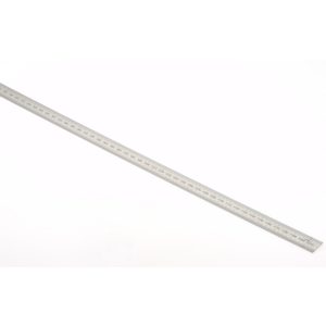 SPI Steel Rule: 48" OAL, Metric Graduation, Flexible, 3/4" OAW 13-964-2