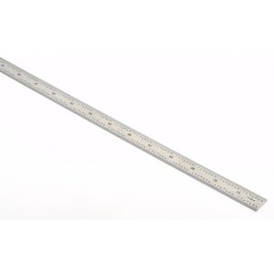 SPI Steel Rule: 72" OAL, 10R Graduation, Flexible, 3/4" OAW 13-965-9