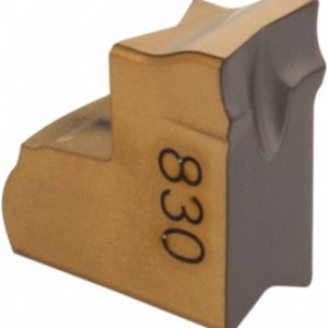 ISCAR Cutoff Insert: TAGR4J4D IC830, Carbide, 4.00 mm Cutting Width, 0.1575" Cutting Width 6011438