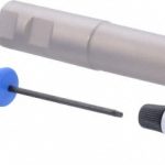 ISCAR Indexable High-Feed End Mill: FFEWXD1.0033.0W1.0005, 1" Cut Dia, 1" Shank Dia, Weldon Flat Shank 3105545