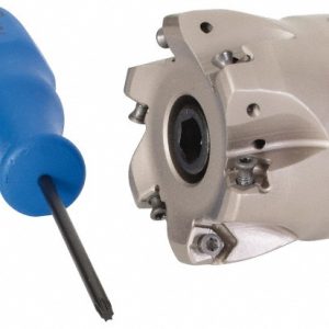 ISCAR Indexable High-Feed Face Mill: 1.61 to 2" Cut Dia, 0.75" Arbor Hole 3105715