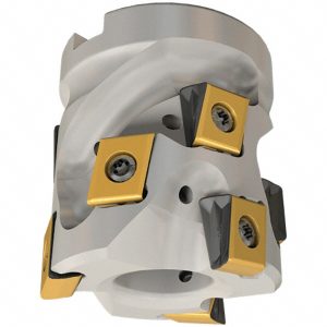 ISCAR 1-1/2" Cut Dia, 3/4" Arbor Hole Dia, 1.43" Max Depth, Indexable Square-Shoulder Face Mill 3181022