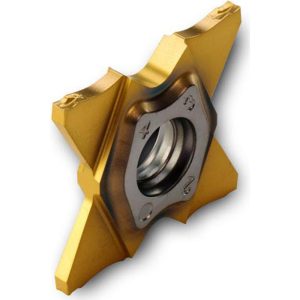 INGERSOLL CUTTING TOOLS Grooving Insert: TQJ27-1.25-0.20 TT9080, Carbide 6402201