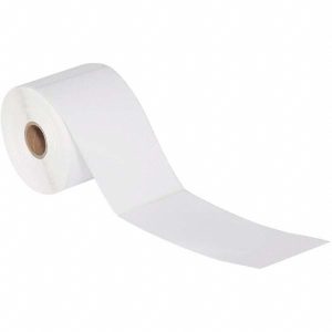 VALUE COLLECTION Label Maker Label: White, Paper, 5" OAL, 4" OAW THD113