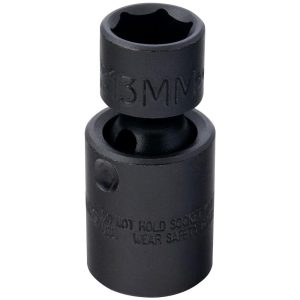 PROTO Impact Socket: 3/8" Drive, 13mm Socket, Hex Drive J77413MP