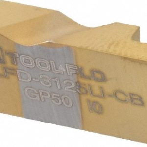 TOOL-FLO Grooving Insert: FLFD3125LI-CB GP50, Carbide 6338125PLIN4C