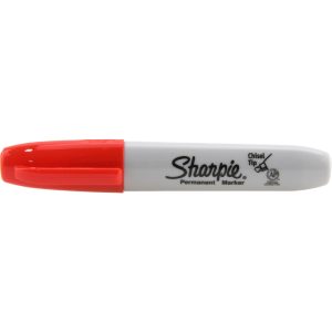 SHARPIE Permanent Marker: Red, AP Non-Toxic, Chisel Tip 38202
