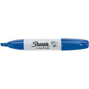 SHARPIE Permanent Marker: Blue, AP Non-Toxic, Chisel Tip 38203