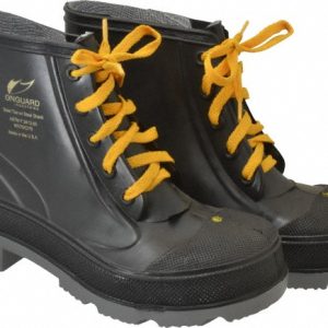 DUNLOP PROTECTIVE FOOTWEAR Work Shoe: Size 6, Polyurethane, Steel Toe 86104.6