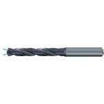 EMUGE Jobber Length Drill Bit: 9.45 mm (0.3720) Dia, 140 deg, Solid Carbide TA219744.0945