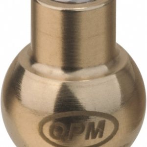 QPM PRODUCTS Round Coolant Hose Nozzle: 12 mm Nozzle Dia, Brass BB11018