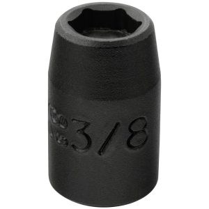 PROTO Impact Socket: 3/8" Drive, 3/8" Socket, Hex Drive J7212HF