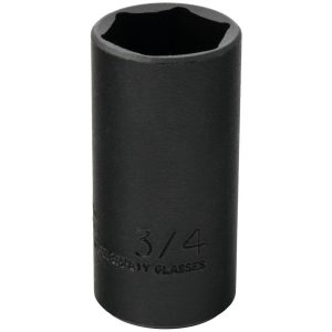 PROTO Impact Socket: 3/8" Drive, 3/4" Socket, Hex Drive J7724HT