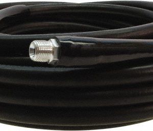 CONTINENTAL CONTITECH 25' Long, 3/8 Male Rigid x Male Swivel, -20 to 250&deg;F, Nitrile High Temp & High Pressure Hose NPK-4K038-025-MMS