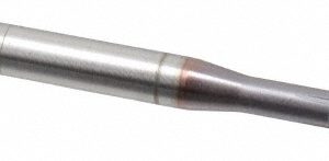 BALAX Thread Forming Tap: #10-32 UNF, 2B Class of Fit, Bottoming Chamfer, Powdered Metal High-Speed Steel, TiCN Finish 12312-91C