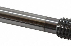 BALAX Thread Forming Tap: 1/2-13 UNC, 2B Class of Fit, Bottoming Chamfer, Powdered Metal High-Speed Steel, TiCN Finish 14082-90C
