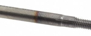 BALAX Thread Forming Tap: M3x0.5 Metric, 6H Class of Fit, Bottoming Chamfer, Powdered Metal High-Speed Steel, TiCN Finish 17676-81C