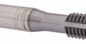 BALAX Thread Forming Tap: M10x1.5 Metric, 6H Class of Fit, Bottoming Chamfer, Powdered Metal High-Speed Steel, TiCN Finish 18861-91C