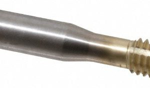 BALAX Thread Forming Tap: 3/8-16 UNC, 2B Class of Fit, Bottoming Chamfer, Powdered Metal High-Speed Steel, Bal-Plus Finish 13532-91L