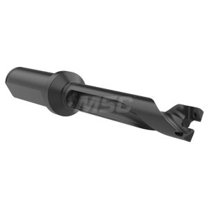 ALLIED MACHINE AND ENGINEERING Indexable Spade Drill: 0.5512 to 0.5902" Dia, 2-61/64" Max Depth, Straight Flute 60514S-075F