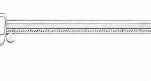 STARRETT Dial Caliper: 12'' Range, 0.001'' Graduation, 0.1'' per Revolution 61466