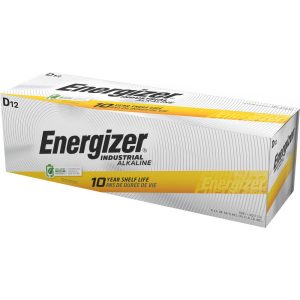 ENERGIZER Standard Battery: Size D, Alkaline EN95-CS