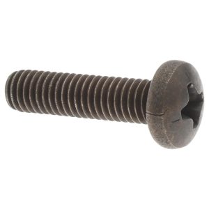 ELECTRO HARDWARE Machine Screw: #10-32 x 3/4" Length Under Head, Pan Head, Phillips MS51958-65B