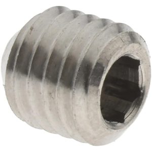 ELECTRO HARDWARE Set Screw: 1/4-28 x 1/4", Cup Point, Stainless Steel, Grade 303 MS51023-61