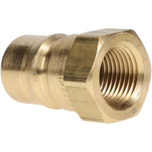 PARKER Hydraulic Hose Female Pipe Rigid Nipple Fitting: Hose Size 1/2", 1/2" Thread, 1,000 psi BH4-61