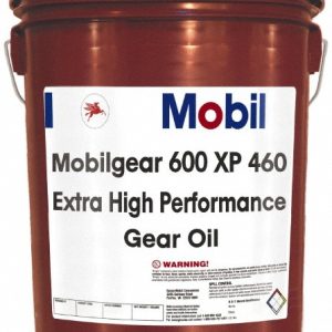 MOBIL 5 Gal Pail, Mineral Gear Oil 110352
