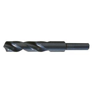 CHICAGO-LATROBE Reduced Shank Drill Bit: 1-3/16'' Dia, 1/2'' Shank Dia, 118 °, High Speed Steel 52476